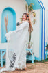 White Festive Saree ll